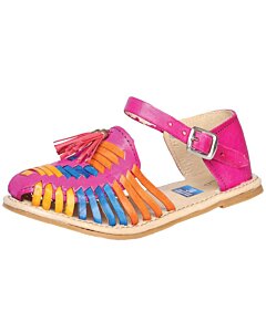 Huarache Para Niña Panchito Artesanal 601954 Multicolor