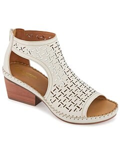 Sandalias Confort Para Mujer Lobo Solo 335-9464 Color Marfil