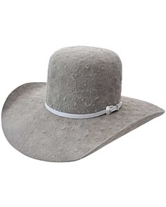 Sombrero Tostoneado Horma 8 Segundos De Lana Color Gris WD 11-643