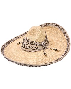 Sombrero Charro Paja Infantil WD 746 Natural/Café