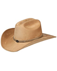 Sombrero De Gamuza Color Camel 44256
