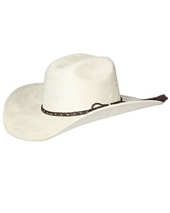Sombrero Horma Toro De Gamuza Color Hueso 44254
