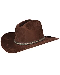 Sombrero Infantil Vaquero Gamuza Chocolate 44246