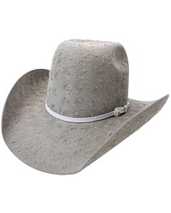 Sombrero Horma Rodeo Tostoneado De Lana Color Gris WD 11-640