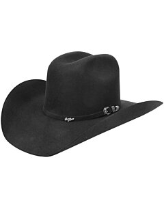 Texana Horma Este-Oeste Calidad 6X De Lana Negra WD 11-632