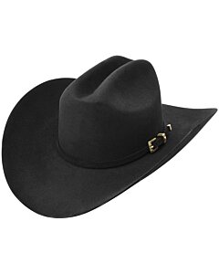 Texana Negra Pelo De Castor 10X Brim 4" White Diamond 11-629