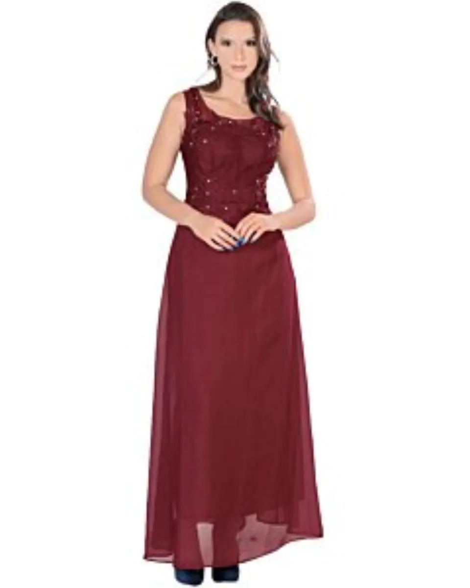 Vestido Largo Teal De Fiesta Danesi 7794