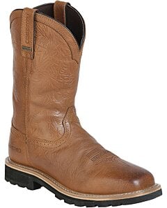 Bota Waterproof Para Trabajo Lth Buff Aero Color Tan 126724