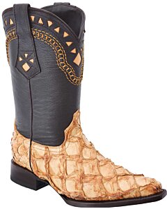 Botas Vaqueras Pirarucú WD 11-046 Color Mantequilla