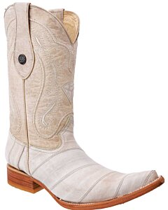 Botas Vaqueras Anguila WD Boots 074 Hueso