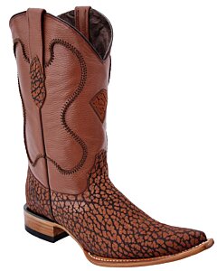 Botas Vaqueras Cuello De Toro WD Boots 083 Cognac