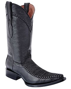 Botas Vaqueras Cuello De Toro WD Boots 085 Negro