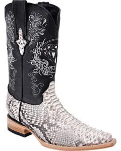 Botas Vaqueras Python WD Boots 11-080 Color Natural