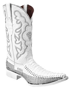 Botas Vaqueras Blancas De Moda Coco Clón WD 11-100