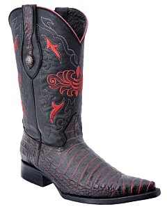 Botas Vaqueras Coco Belly Clón Negro/Cereza WD 11-092