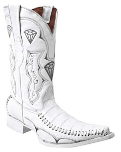 Botas Vaqueras Coco Belly Clón Blancas WD 11-096