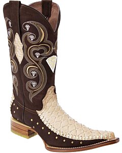 Botas Vaqueras Oso Hormiguero Clón White Diamonds Boots 138 Orix