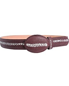 Cinto Vaquero Grabado Mantarraya WD Boots 1346 Vino