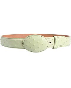 Cinto Vaquero Grabado Avestruz WD Boots 1342 Pistacho
