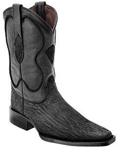 Botas Vaqueras Cuello De Toro WD Boots 198 Negro