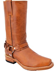 Botas Biker Horma Trompa Color Miel WD 11-173