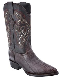 Botas Vaqueras Pata De Avestruz WD Boots 237 Café