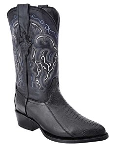 Botas Vaqueras Pata De Avestruz WD Boots 238 Negro