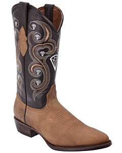 Botas Vaqueras Piel Crazy WD Boots 292 Café