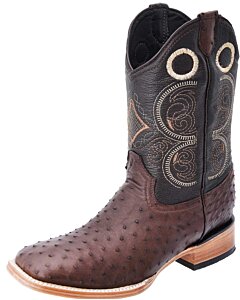 Botas Rodeo Avestruz WD Boots 299 Café