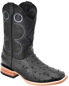 Botas Rodeo Avestruz WD Boots 300 Negro