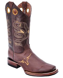 Botas Rodeo Café Toro Bordado WD 11-330