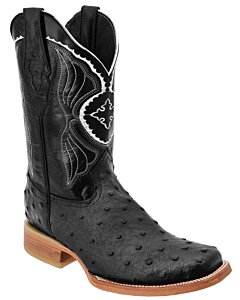 Botas Rodeo Avestruz Clón WD Boots 341 Negro