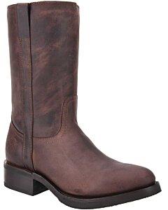 Botas Rodeo Americana De Trabajo Color Café WD 11-440