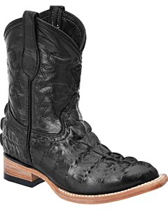 Botas Vaqueras Infantil Grabado Cocodrilo WD Boots 377 Negro