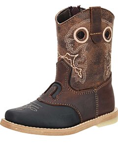 Botas Rodeo Negra Para Bebé Antifaz Herradura WD 11-385