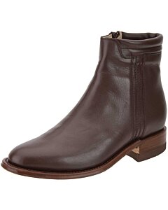 Botines Casuales Con Zipper Toledo Color Café WD 11-735