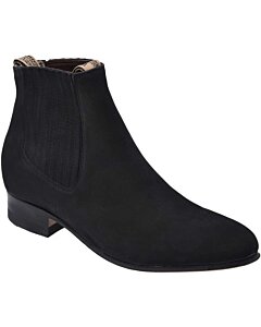 Botines Charros Negros Nobuck Tradicionals WD 11-720