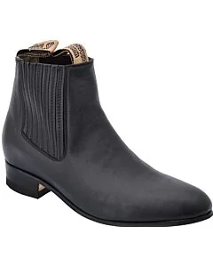 Botines Charros Negros Piel Napa Tradicionales WD Boots 11-724