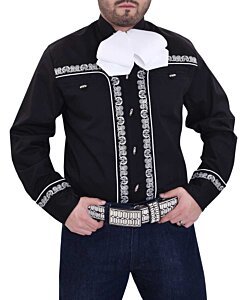 Camisa Charra Tradicional WD 11-839 Color Negro