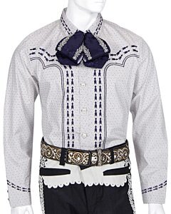Camisa Charra WD 11-872 Color Gris