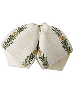 Moño Charro Fino Beige-Verde WD 11-960