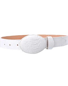Cinto Vaquero Pata De Avestruz WD Boots 11-1476 Blanco
