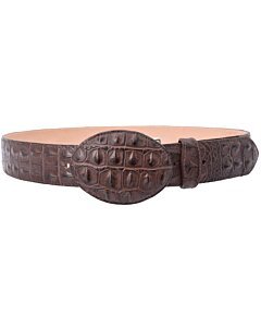 Cinto Vaquero Grabado Cocodrilo WD Boots 1358 Café
