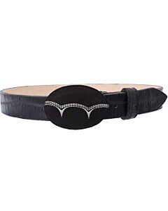 Cinto Vaquero Negro Clon Coco Belly WD 11-1558