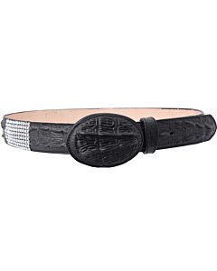 Cinto Vaquero Clon Coco Belly Negro Brillo WD 11-1564