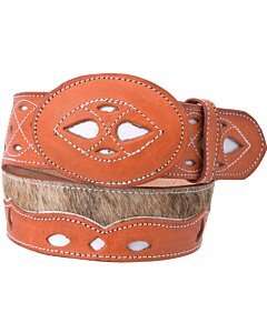 Cinto Rodeo Pelo De Vaca WD Western 11-1572 Natural