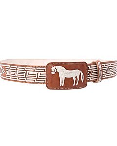 Cinto Vaquero Piteado Natural Caballo WD 11-1688