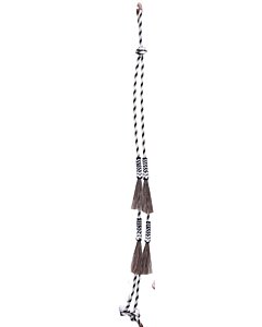 Rienda Cerda De Caballo WD 11-1082-8 Blanco/Negro