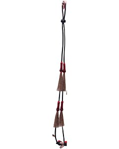 Rienda Cerda De Caballo WD 11-1082-5 Negro/Rojo