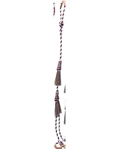 Rienda Cerda De Caballo WD 11-1082- Rojo/Negro